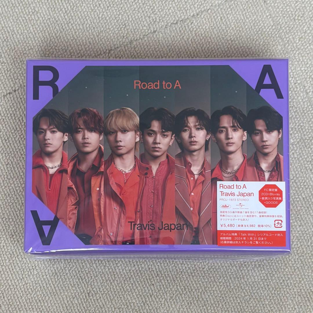 Travis Japan Road to A FC限定盤 2CD+Blu-ray