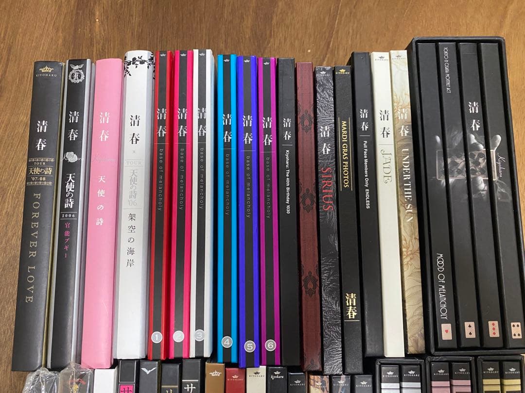 清春、黒夢、Sads ツアーパンフレット 44冊