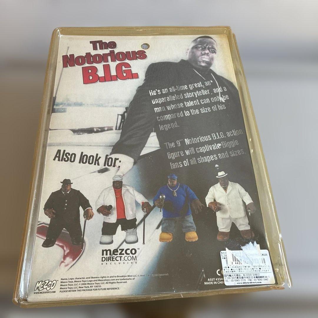 【未開封】The Notorious B.I.G. フィギュア　ビギー