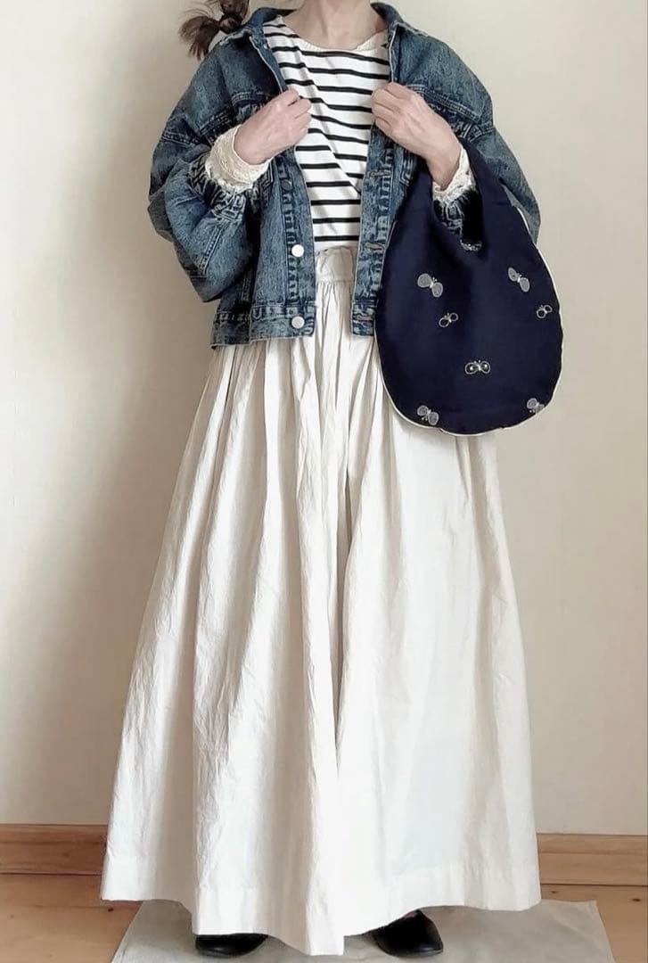 こ*り様 ito fukuoka ゴムスカート　フレアスカート　ロングスカート