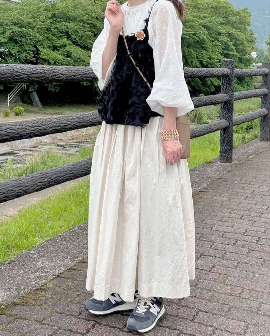 こ*り様 ito fukuoka ゴムスカート　フレアスカート　ロングスカート