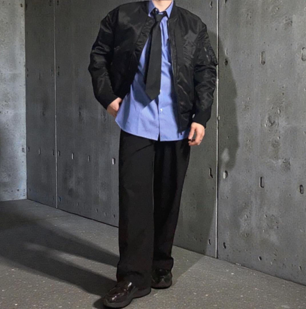 ユニクロ +J ハイブリッドダウンオーバーサイズMA－1 3XL ブラック
