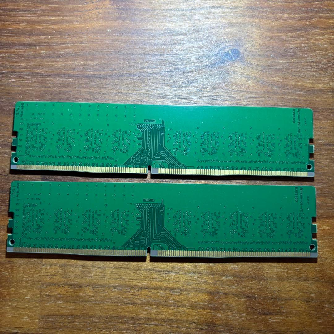 T*様 Crucial DDR4 2666 8GB メモリ 2枚セット