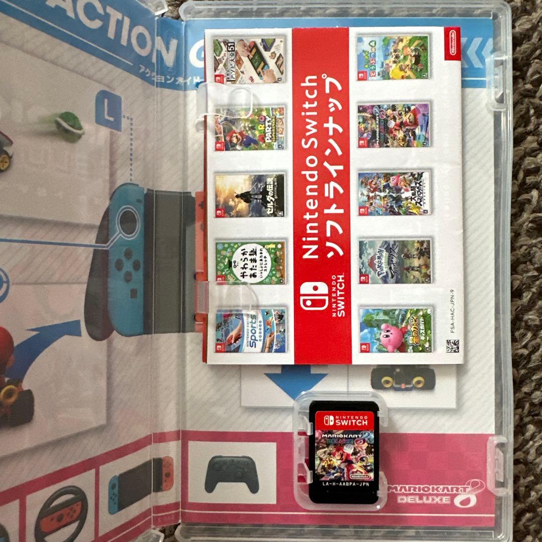 マリオカート8 デラックス + ハンドル2個セット