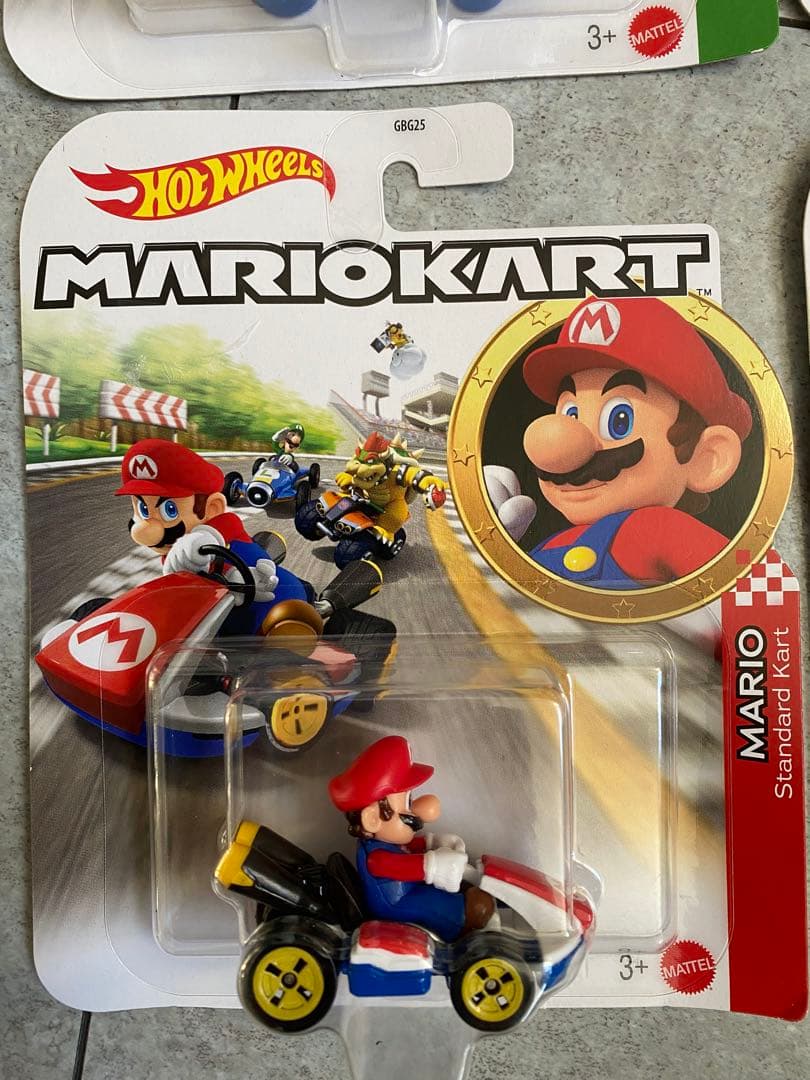 ホットウィール マリオカート ミニカーセット