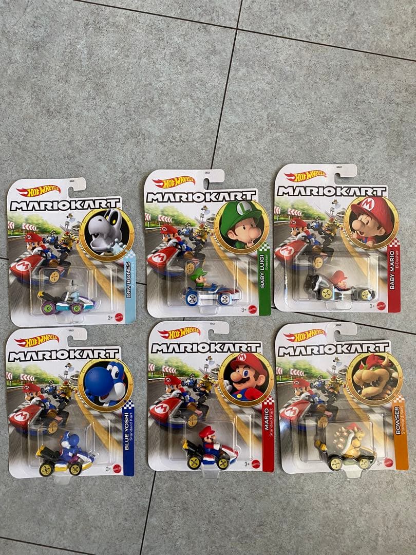 ホットウィール マリオカート ミニカーセット
