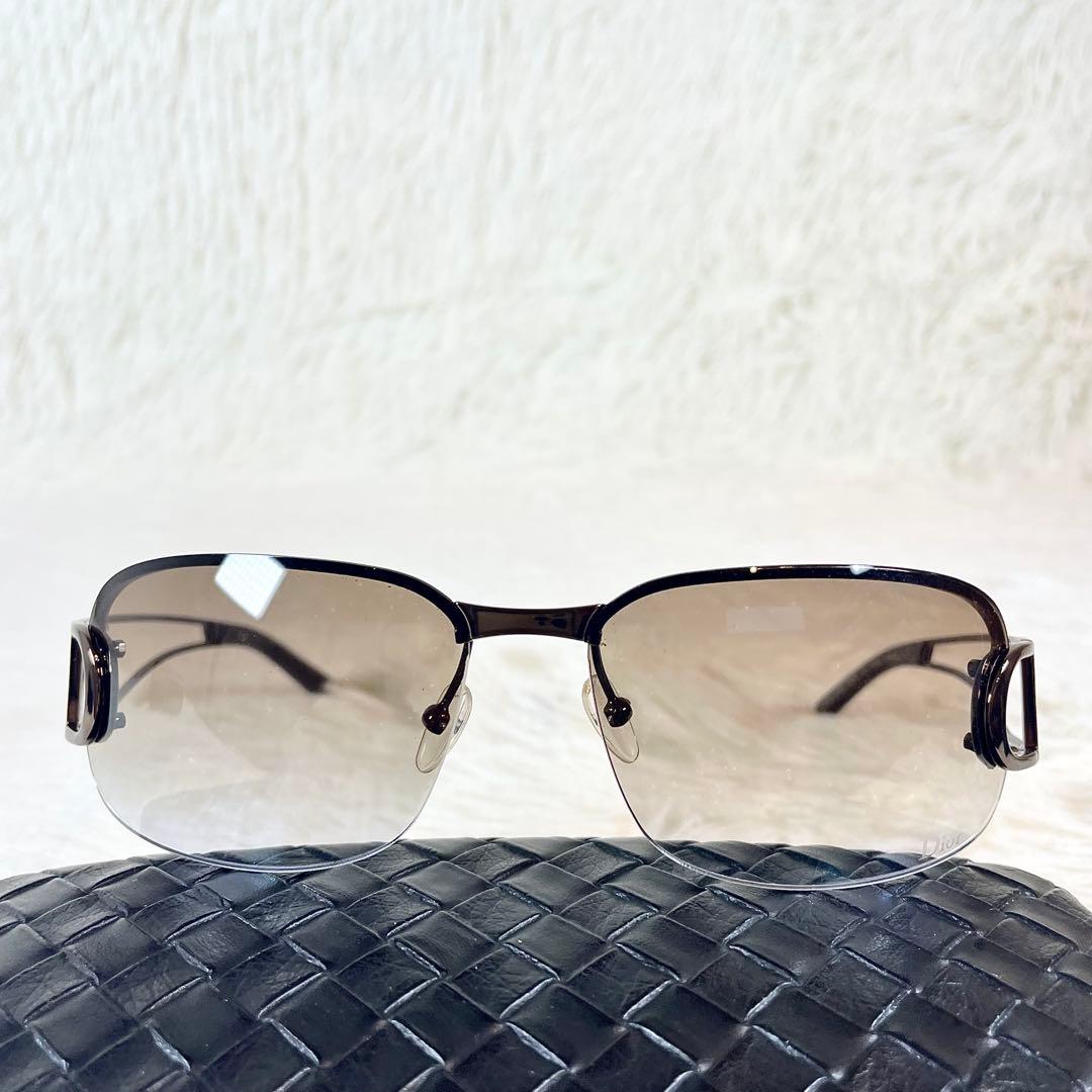 極美品　Christian Dior　DIORLY　EPZ46　ブラウンレンズ