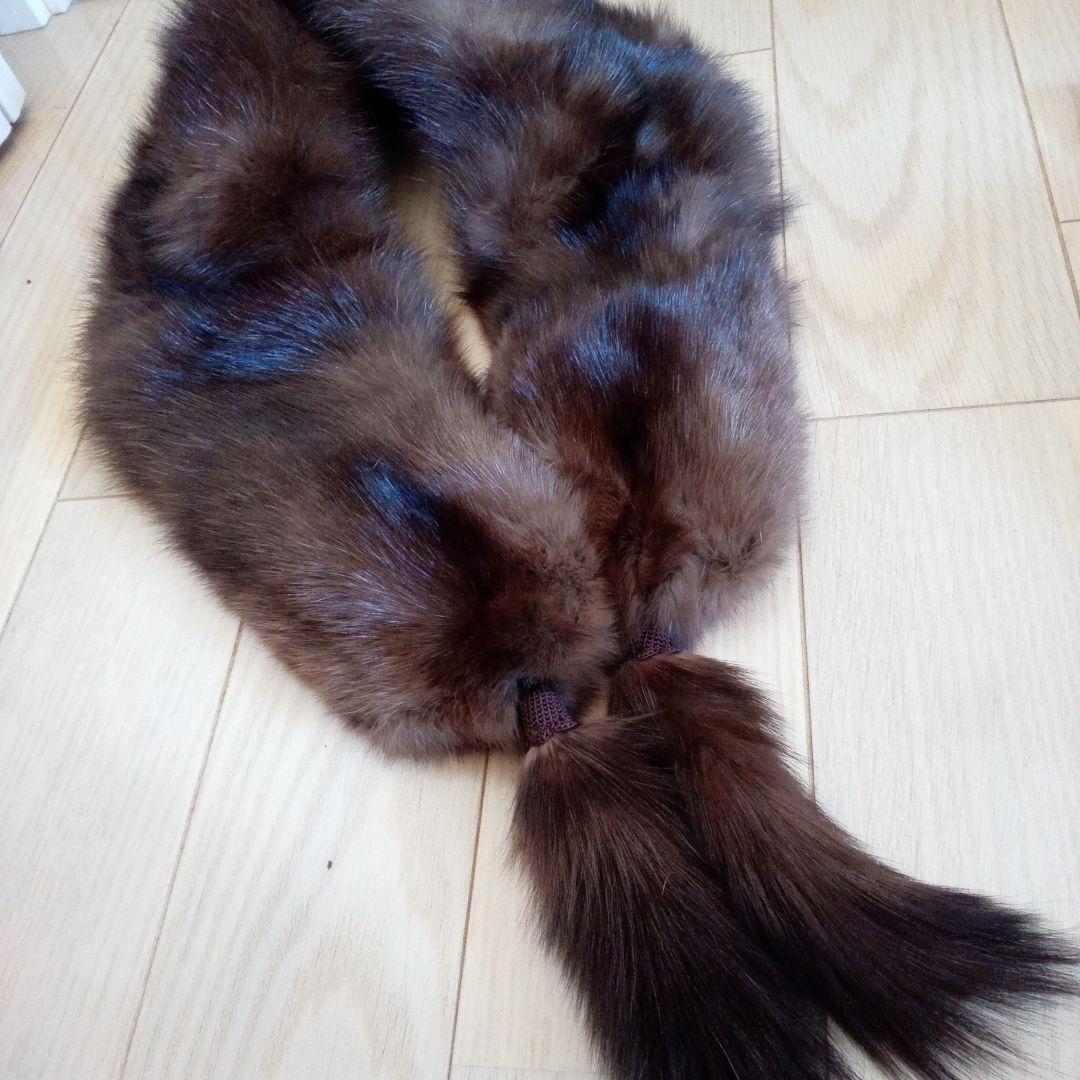 ミンクファー　マフラー