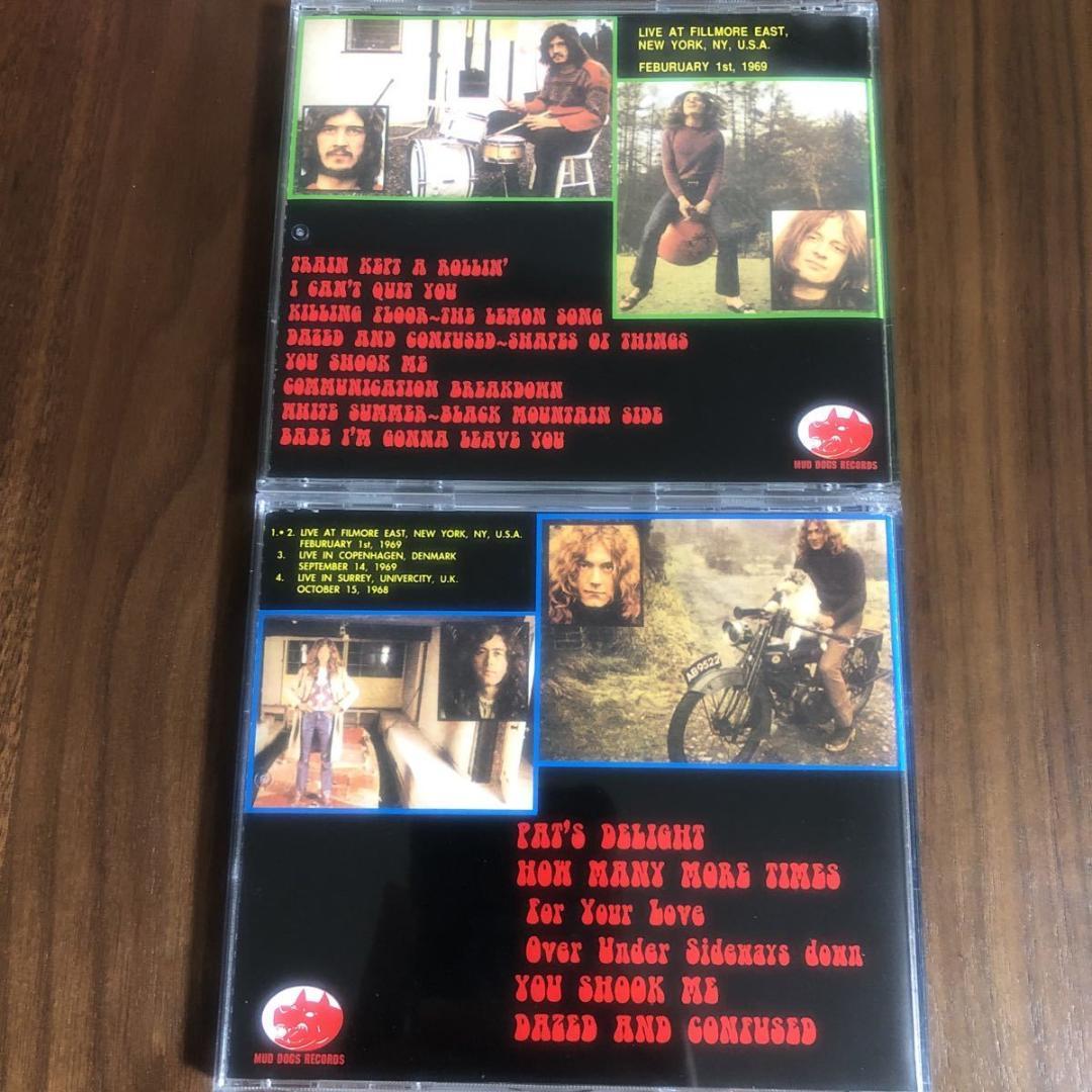 2CD！レッド ツェッペリン/FILLMORE EAST/1969年ライヴ！