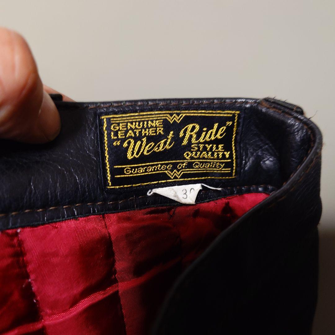 WEST RIDE 初期バッファローレザーパンツ W30