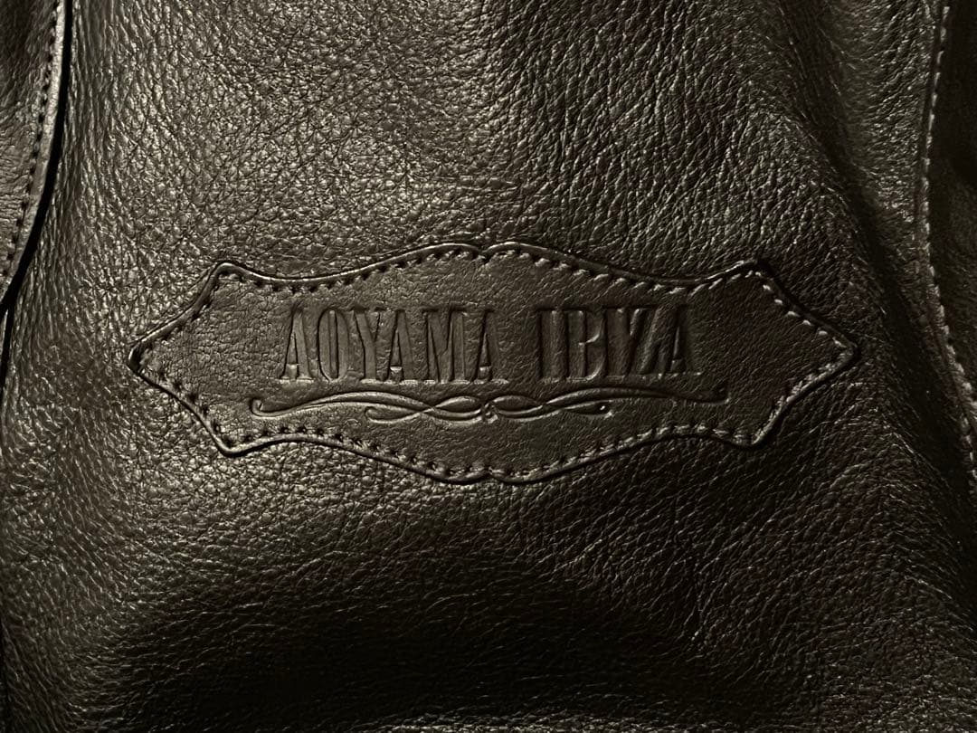 【美品】青山イビザ AOYAMA IBIZA 本革 ボストンバッグ大容量 日本製