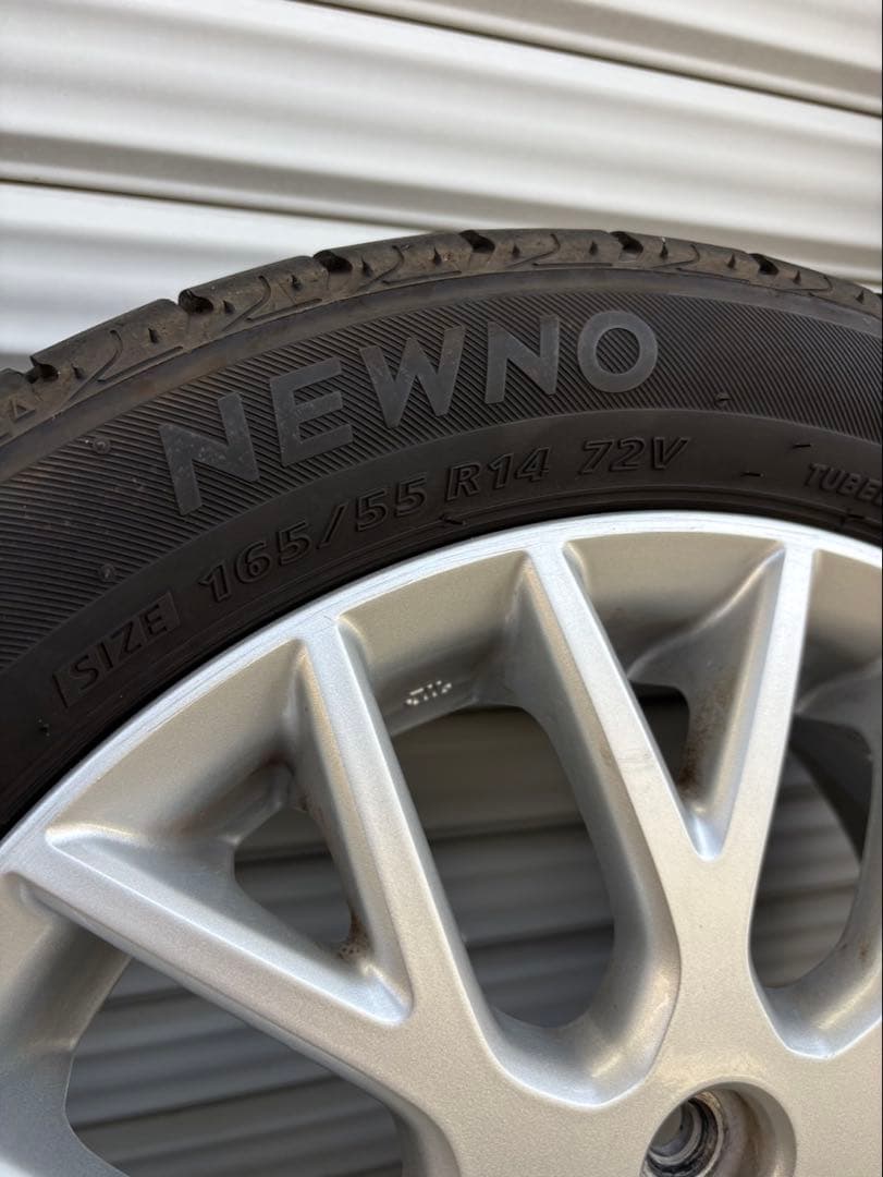 【 SUZUKI 】純正14インチ アルミホイールタイヤセット4本