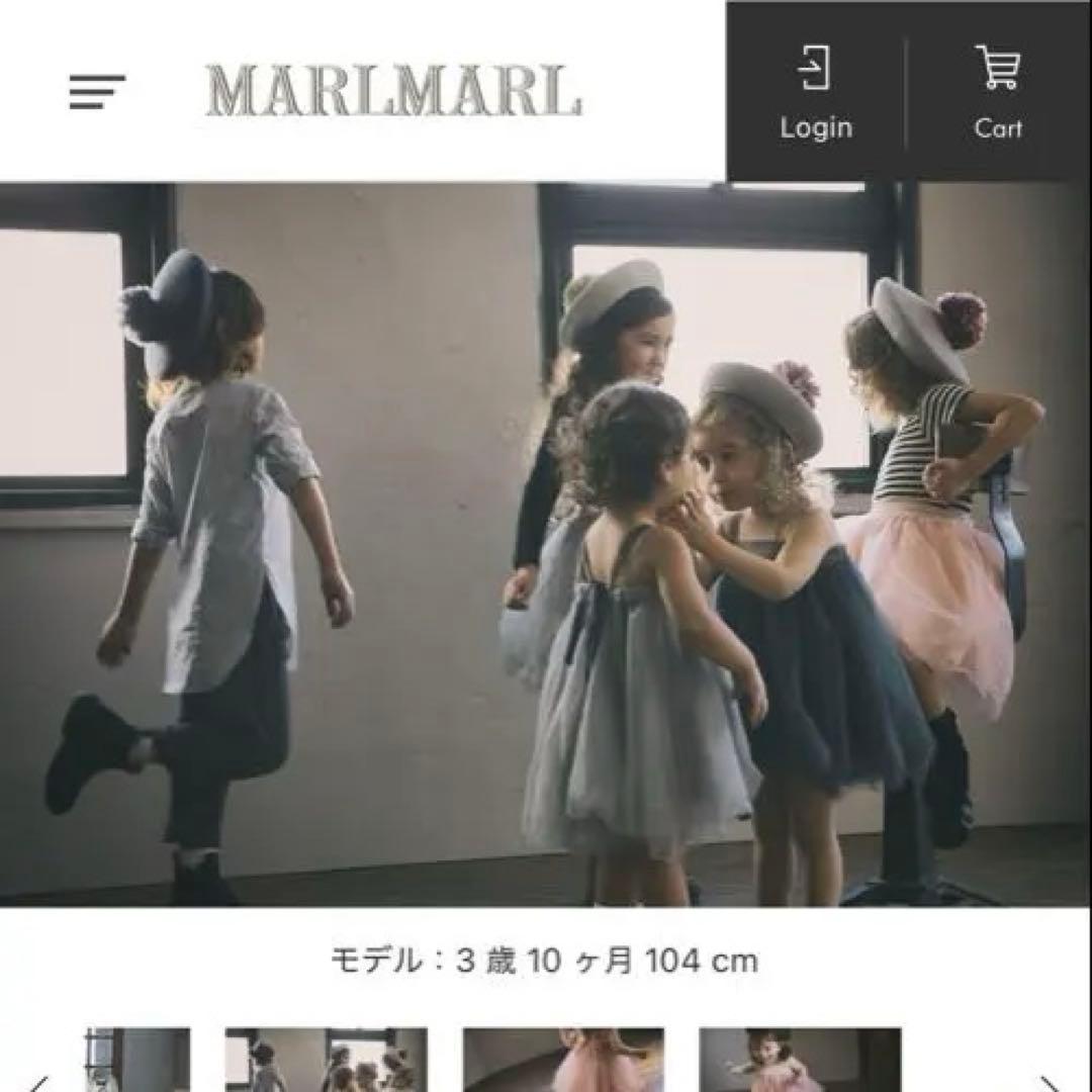MARLMARL tutu 1 sakura チュチュドレス　1歳〜5歳　ピンク