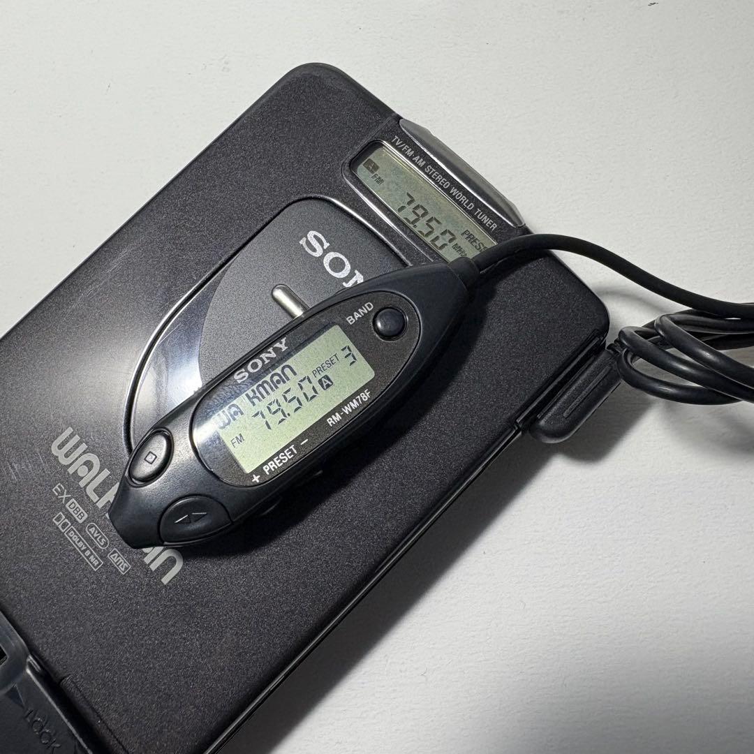通電確認 SONY ラジオ機能付き カセットウォークマン WM-FX1