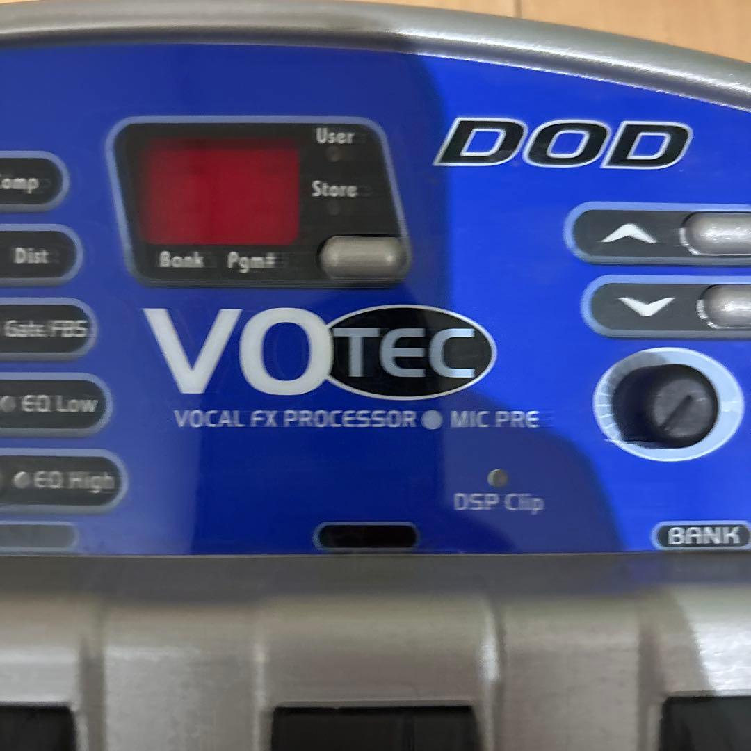 DOD VOTEC ボーカル用エフェクター 動作品