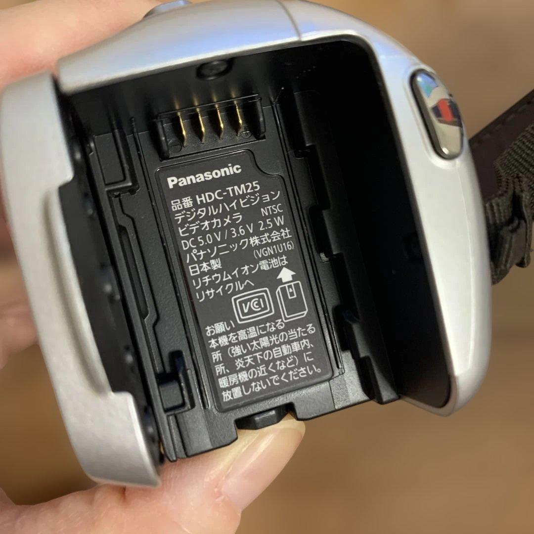 Panasonic HDC-TM25 ビデオカメラ 本体 2011年製 動作○
