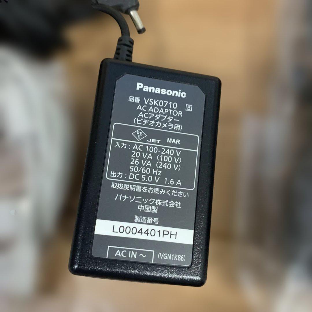 Panasonic HDC-TM25 ビデオカメラ 本体 2011年製 動作○
