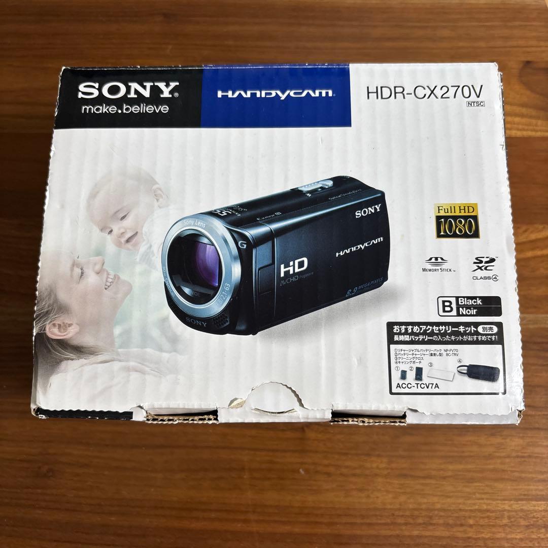 Sony HDR-CX270V ハンディカム　付属品完品