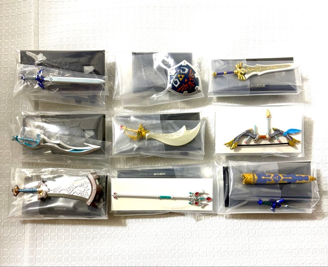 ゼルダの伝説 ウェポンコレクション 武器 盾 9種 全種 コンプリート コンプ②
