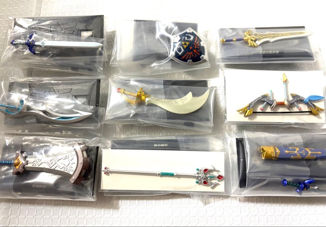 ゼルダの伝説 ウェポンコレクション 武器 盾 9種 全種 コンプリート コンプ②