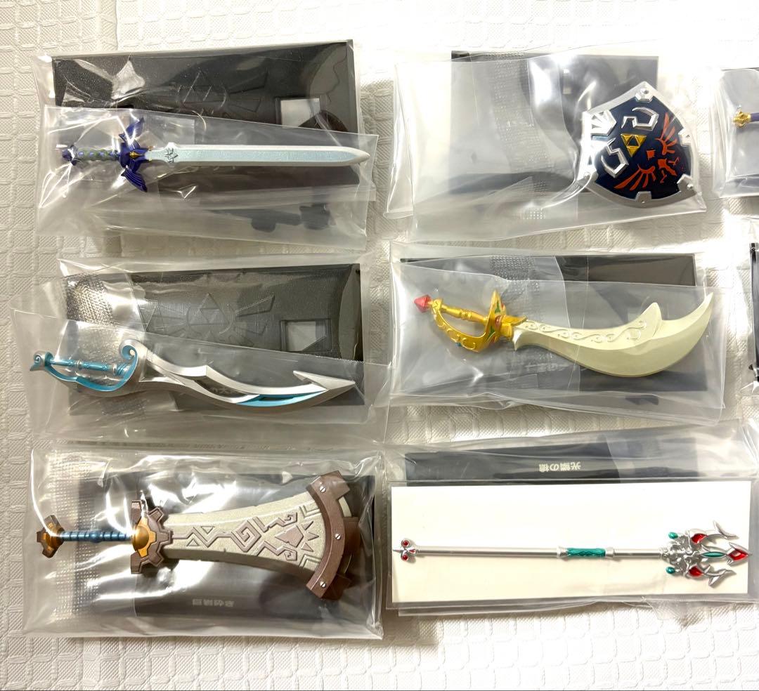 ゼルダの伝説 ウェポンコレクション 武器 盾 9種 全種 コンプリート コンプ②