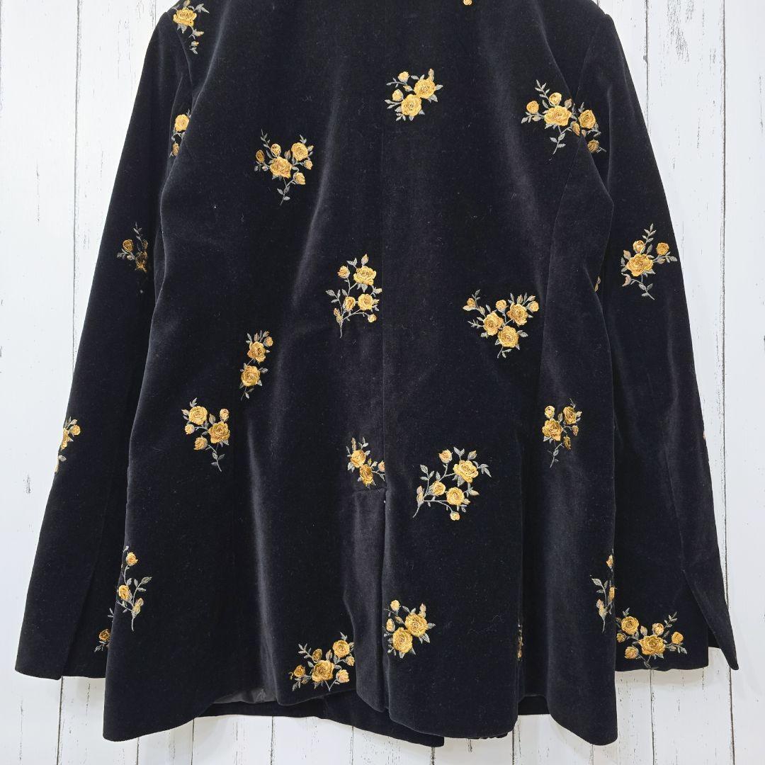 美品✨MOUSSY マウジー　ベルベット テーラードジャケット　金ボタン