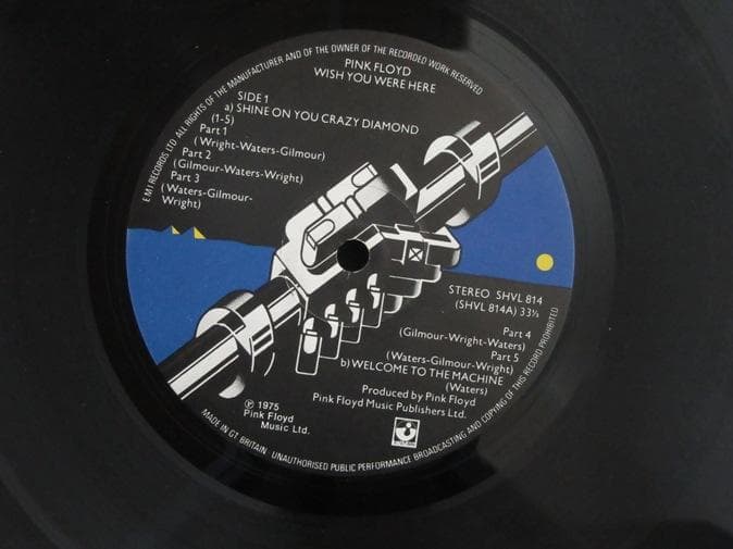 PINK FLOYD★Wish You Were Here UK Harvest