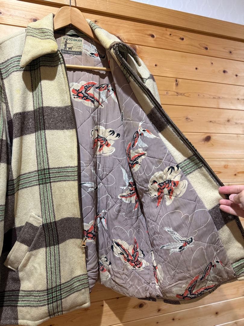 柳*也様 50's ハンティングジャケット　ビンテージ　woolrich llb