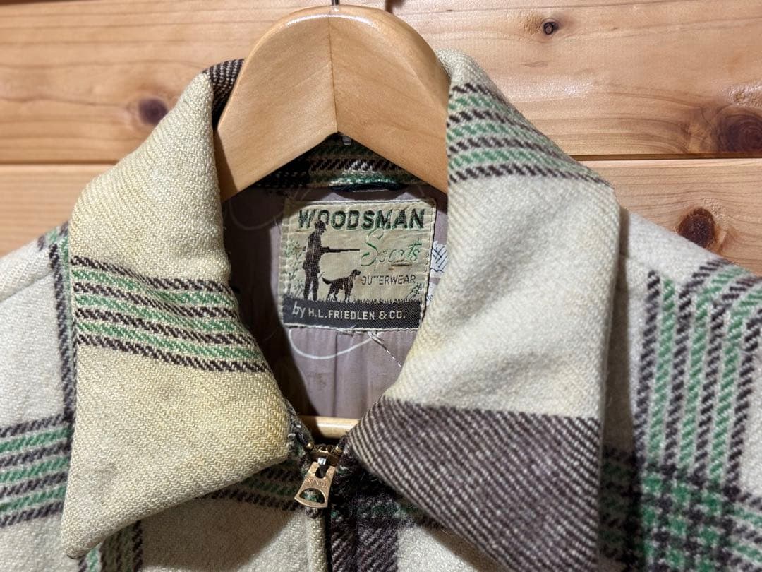柳*也様 50's ハンティングジャケット　ビンテージ　woolrich llb