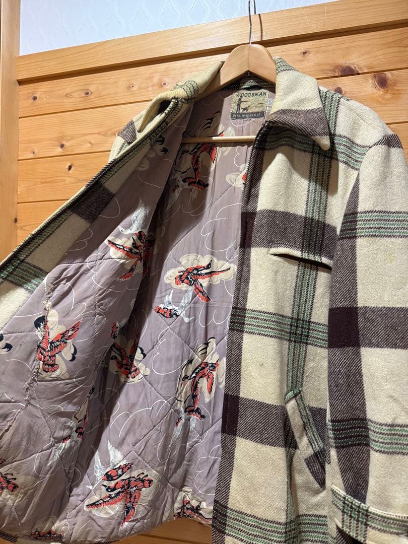 柳*也様 50's ハンティングジャケット　ビンテージ　woolrich llb