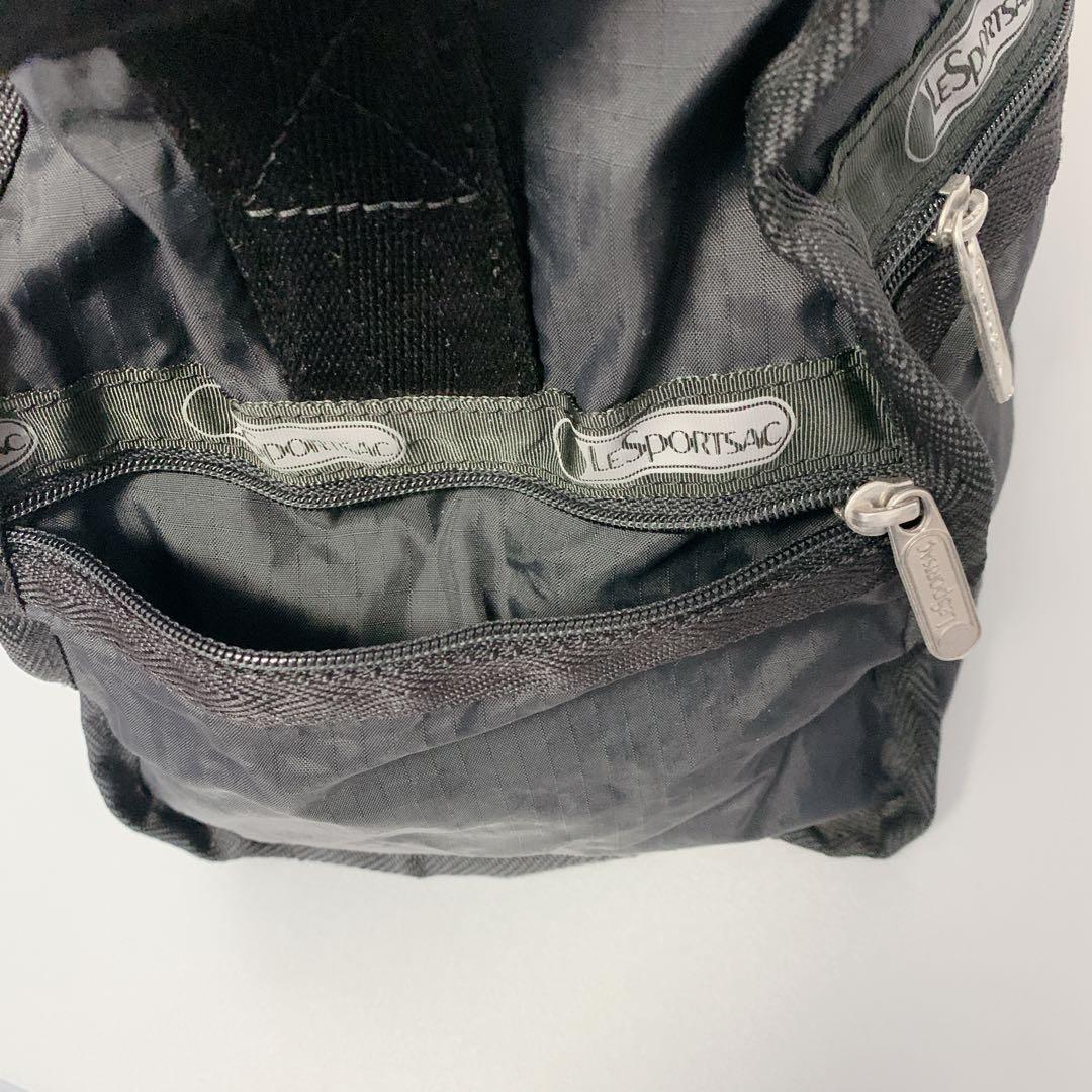 ✨極美品 LeSportsac 2way ボストンバッグ ブラックLG ポーチ付