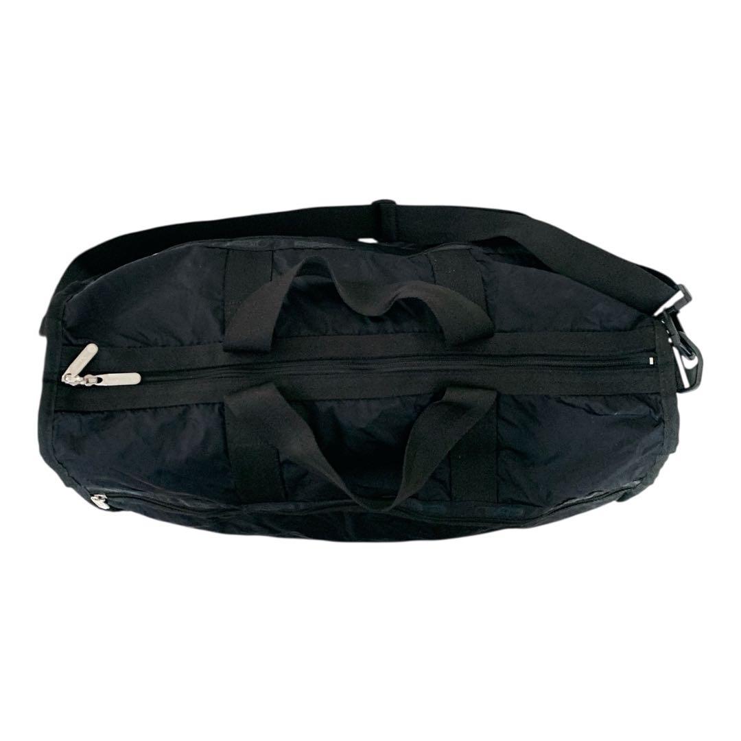 ✨極美品 LeSportsac 2way ボストンバッグ ブラックLG ポーチ付