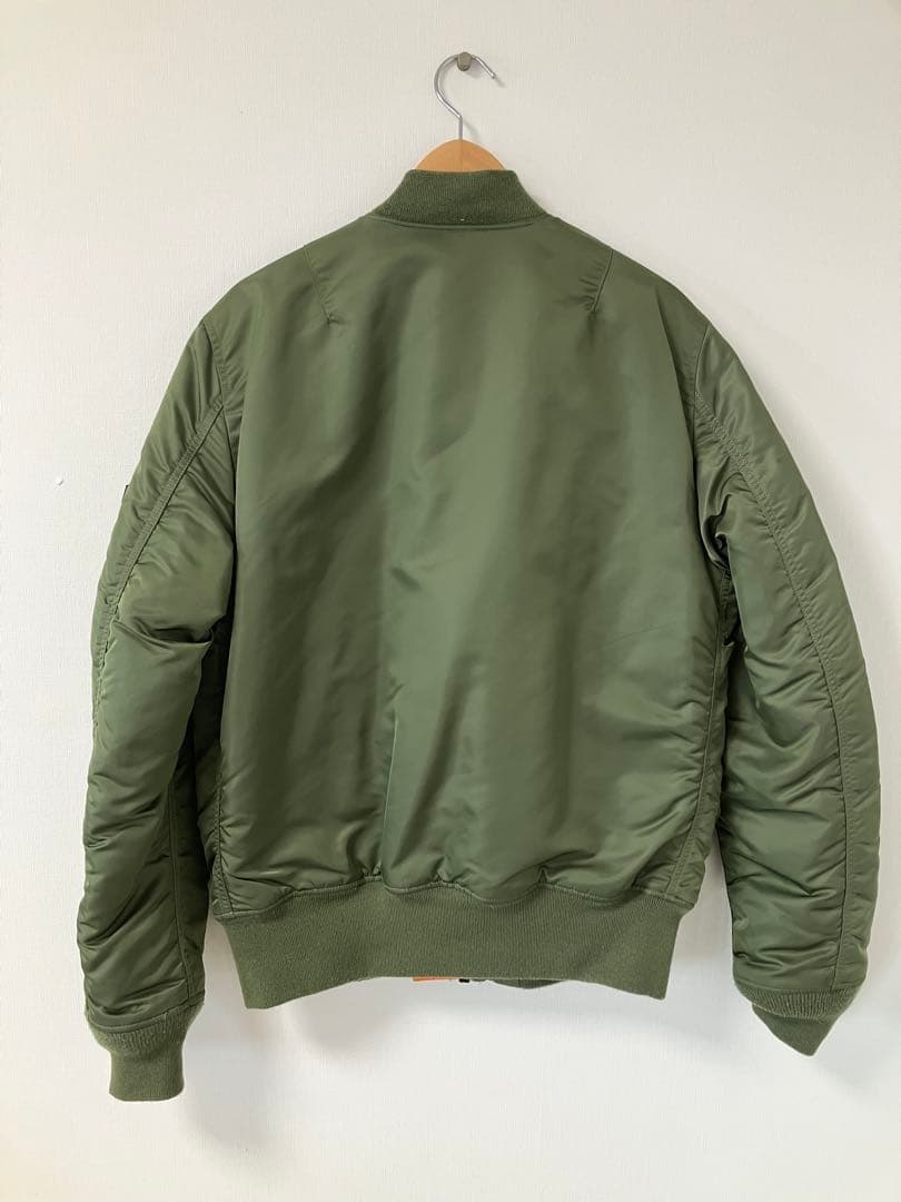ALPHA INDUSTRIES MA-1 フライトジャケット グリーン XL