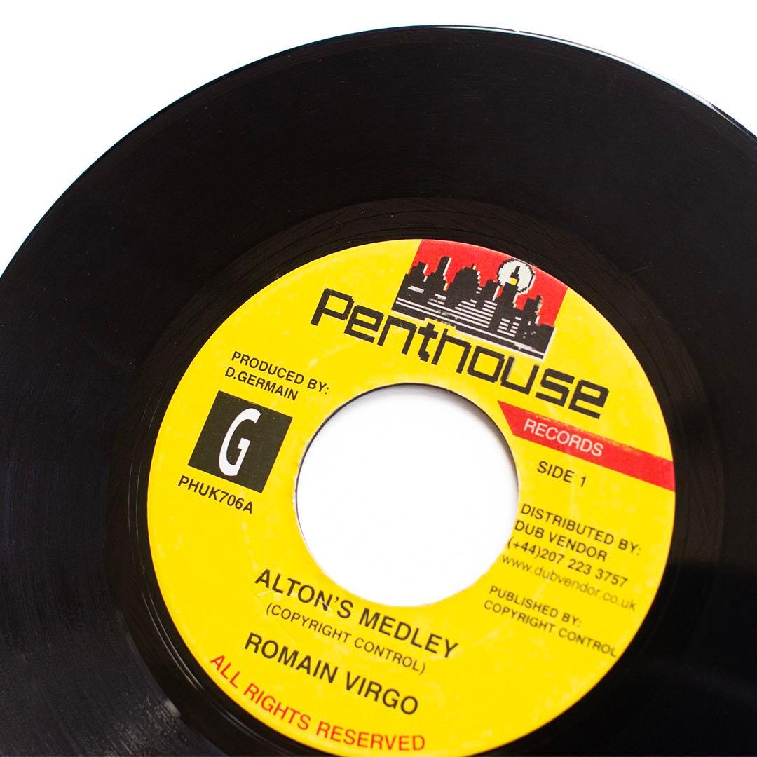 希少 レア盤 Romain Virgo / Alton's Medley 7'