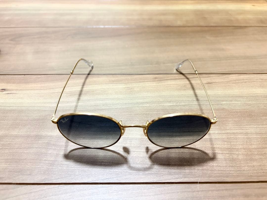 Ray-Ban RB3447 レイバン　ラウンドメタル　ブルー