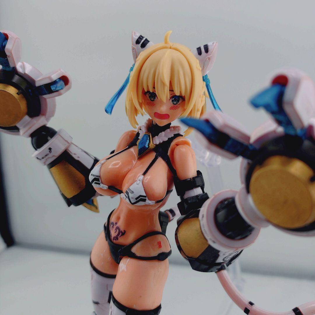 螢*典様 PLAMAX ソフィア・F・シャーリング 虎アーマーVer. 　改造品