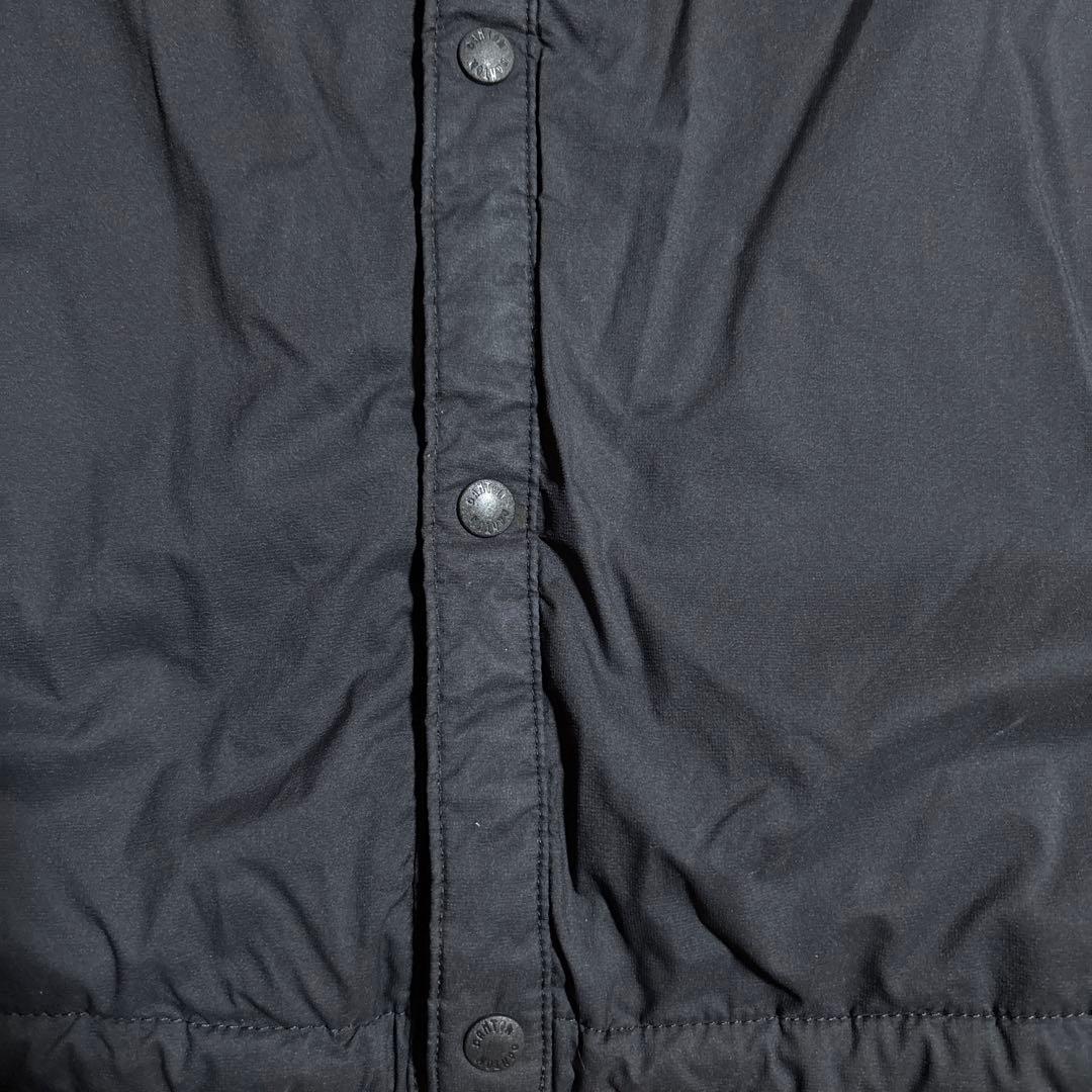 DANTON ノーカラー インサレーション インナージャケット　ブラック