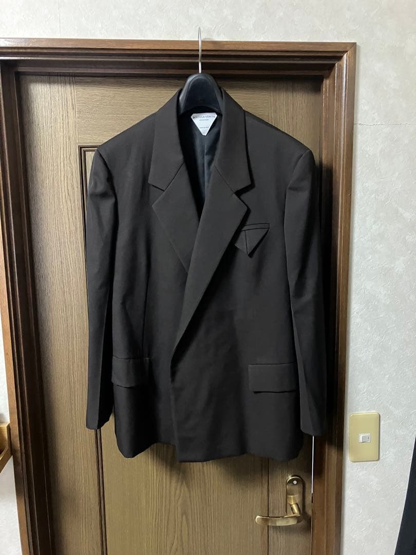 bottega veneta 20ss ボタンレステーラードジャケット