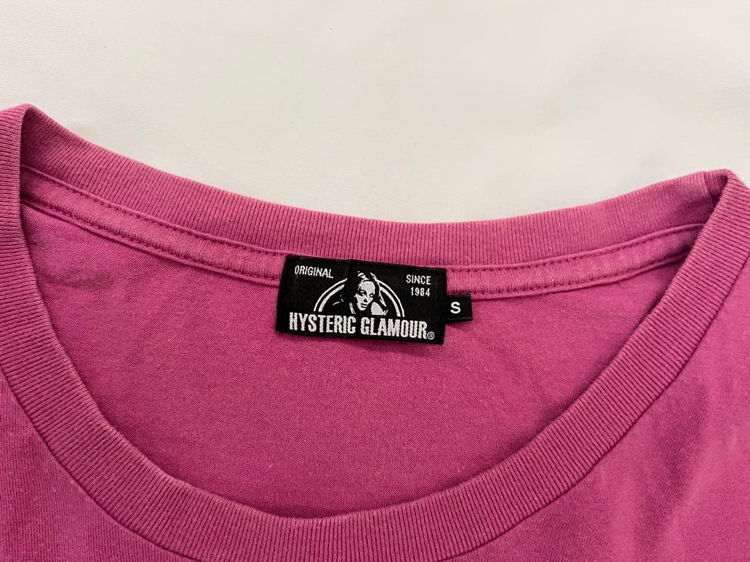 HYSTERIC GLAMOUR ピンク 半袖Tシャツ S y2k