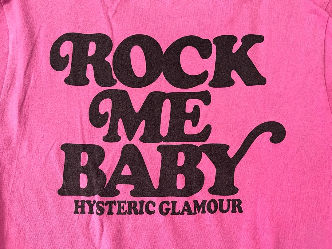 HYSTERIC GLAMOUR ピンク 半袖Tシャツ S y2k