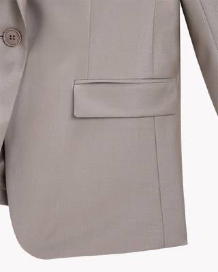 【超美品】theory luxe ジャケットBergman4 サイズ42 トープ