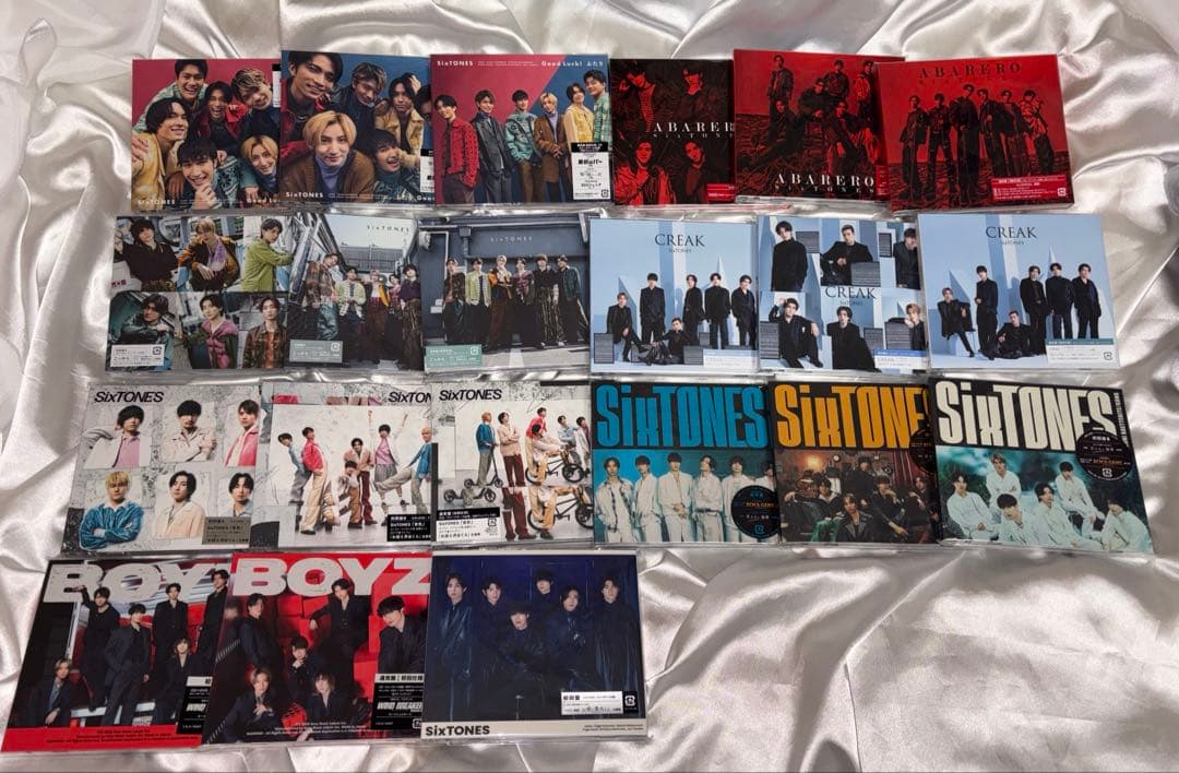 SixTONES CD Blu-ray 円盤 特典 まとめ売り
