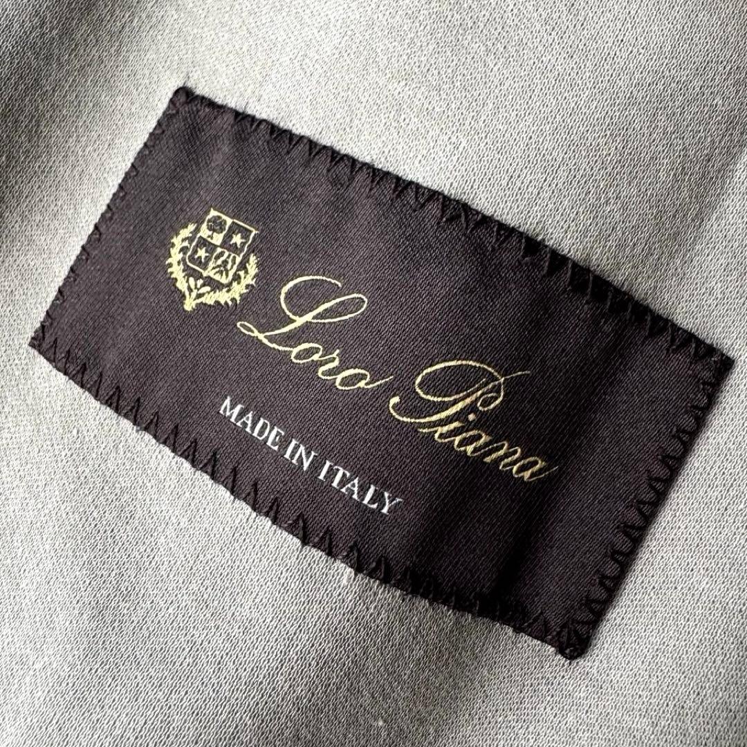 美品 Loro Piana ロロピアーナ テーラードジャケット 大きいサイズ