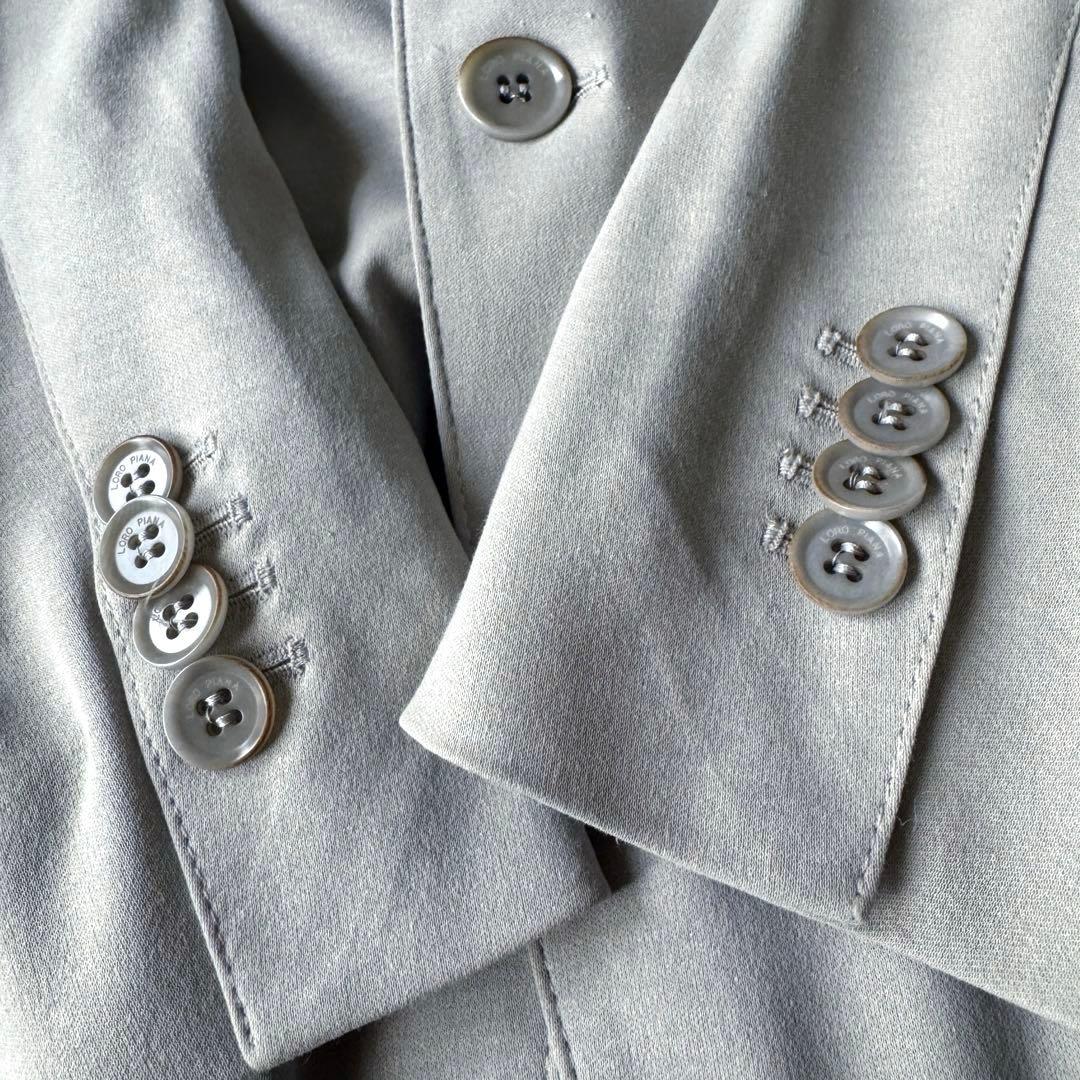 美品 Loro Piana ロロピアーナ テーラードジャケット 大きいサイズ