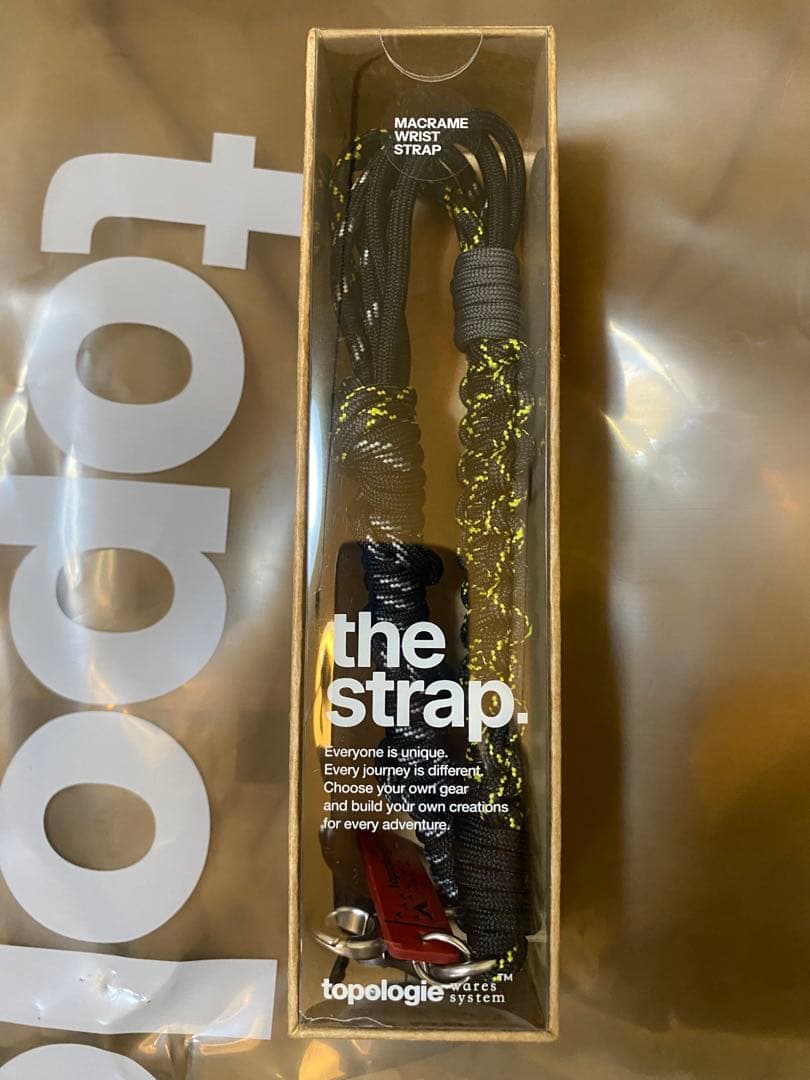 スマホアクセサリー Topologie Macrame Wrist Strap