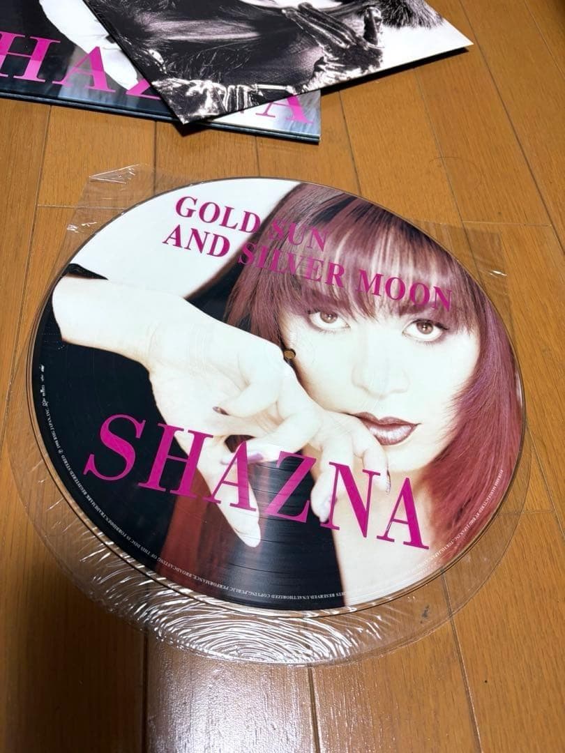 SHAZNA GOLD SUN AND SILVER MOON ピクチャーレコー