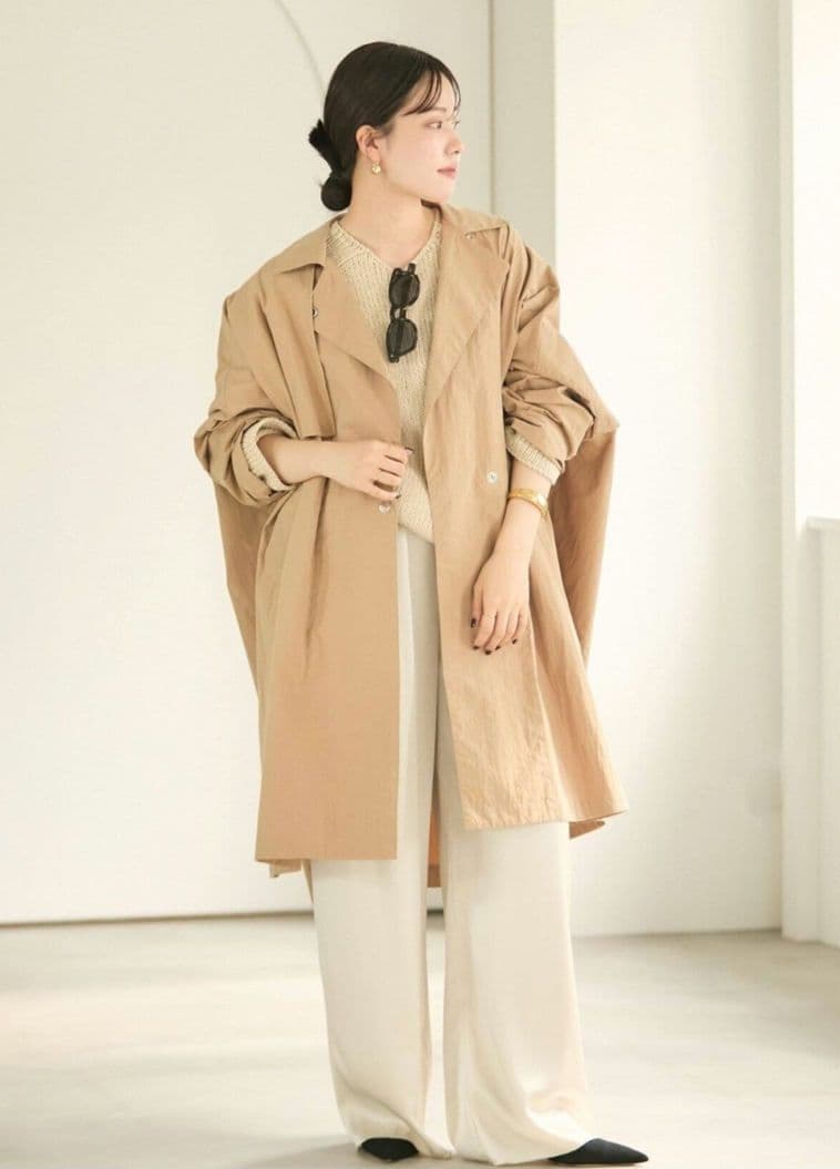 Plage テントコート 38 ベージュ