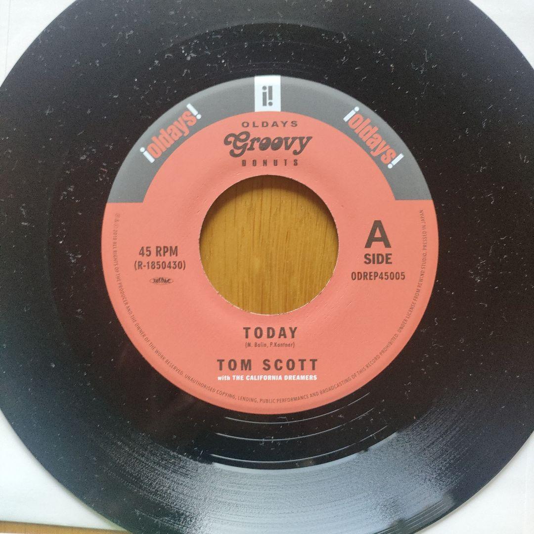 【国内盤 再発】TOM SCOTT / TODAY 7inch