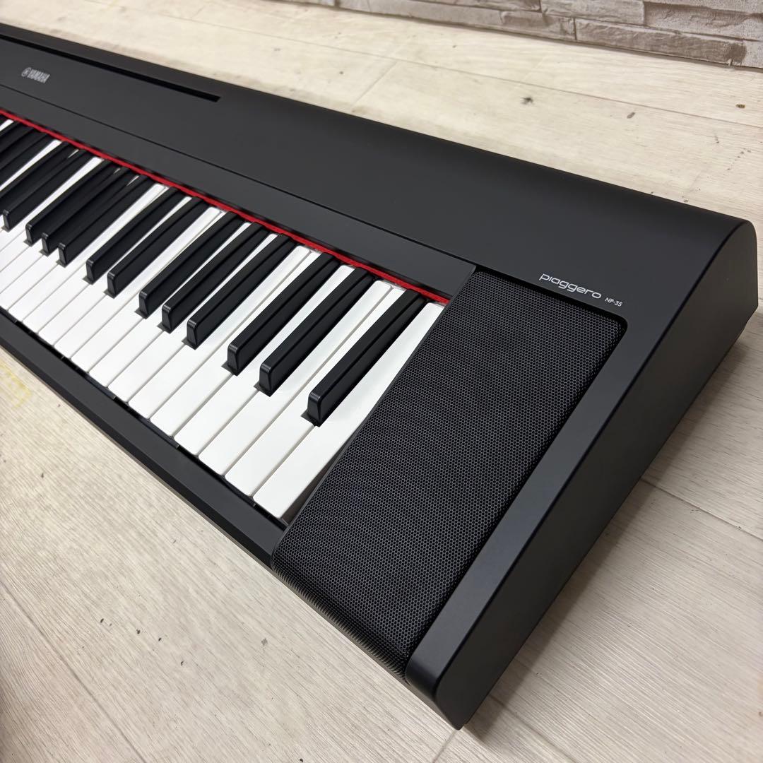 新品同様 YAMAHA キーボード Piaggero NP-35B 25年製 ⑧