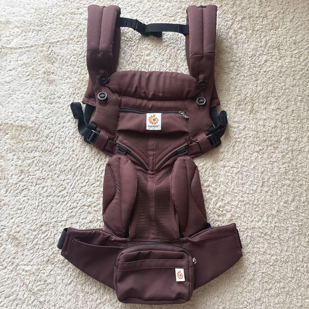 【美品】　エルゴ　ベビー　OMNI360 抱っこ紐　ブラウン